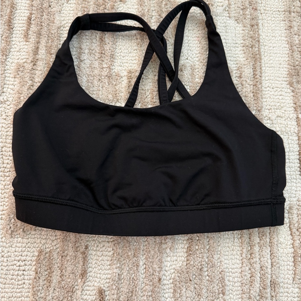 Lululemon Athletica Black Sports Bra